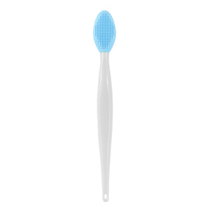 Blue Dual-Sided Silicone Lip Brush
