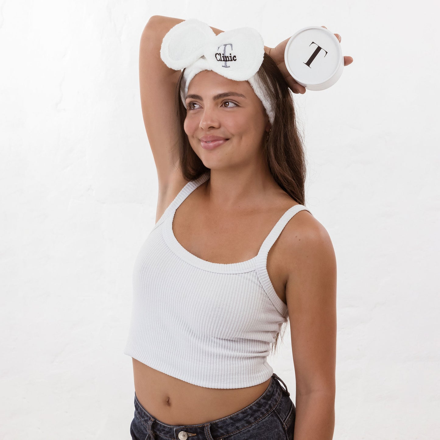 White Butterfly cosmetic Headband