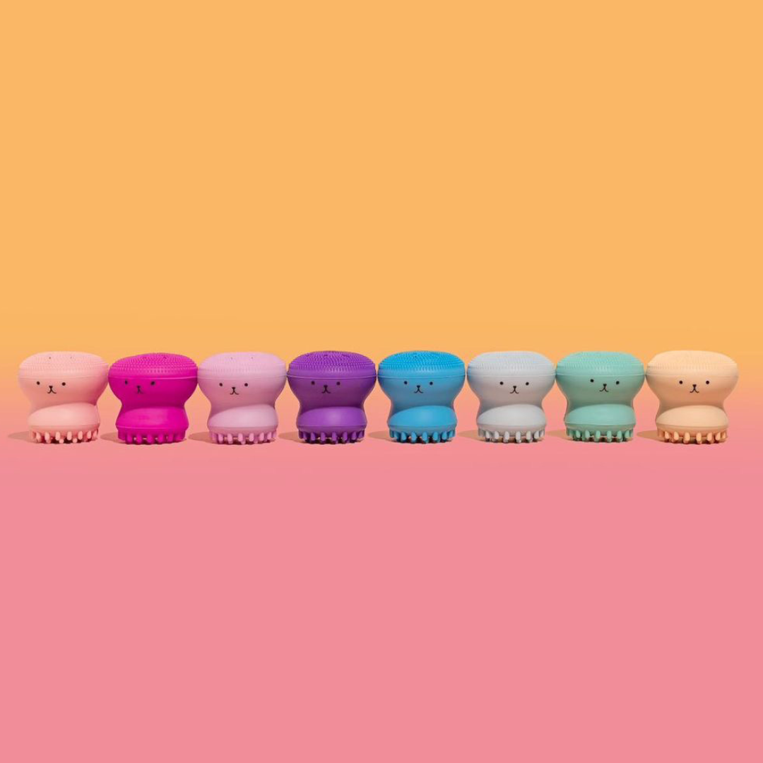 Octopus Silicone Cleansing & Massaging Brush