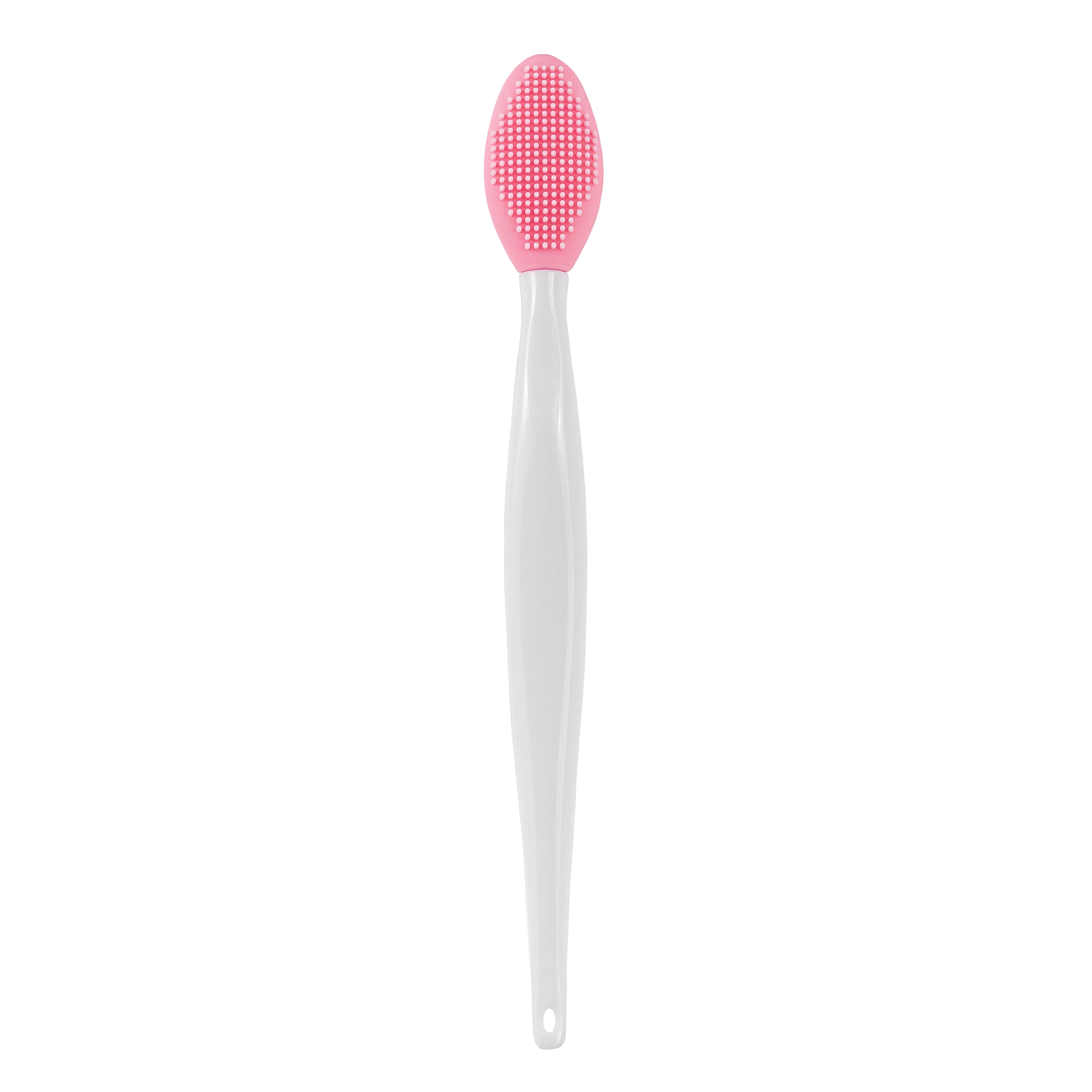 Pink Dual-Sided Silicone Lip Brush
